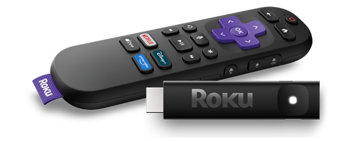 Roku player and remote